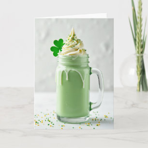 Carte Délice de Boisson Verte