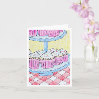 Carte Délice de Cupcake
