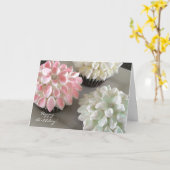 Carte Délicieux gâteaux aux fleurs (Fleur jaune)