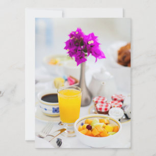 Carte Délicious breakfast