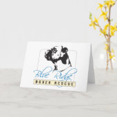 Carte Délivrance bleue de boxeur de Ridge (Fleur jaune)