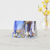 Carte Dell'Angelo Venise de John Singer Sargent Rio (Fleur jaune)