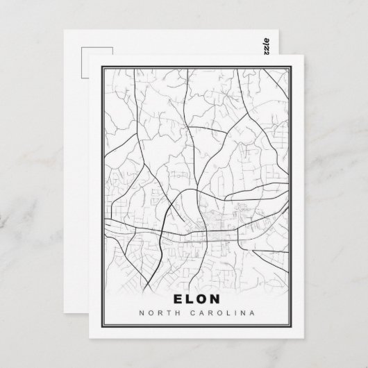 Carte d'Elon (Devant / Derrière)