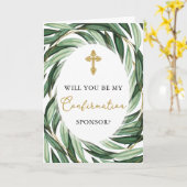 Carte Demande de confirmation du commanditaire (Fleur jaune)