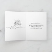 Carte Demande de Fille d'Honneur Fleuriste (Intérieur)