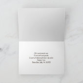 Carte Demande de garçon d'honneur (Intérieur)