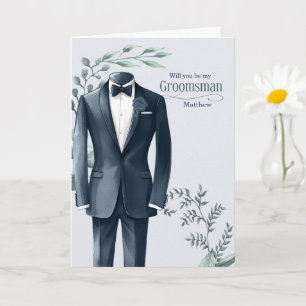 Carte Demande de participation au mariage en tant que ga