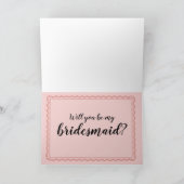 Carte Demande de témoin de mariage (Intérieur)