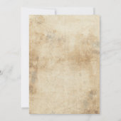 Carte Demande de témoin de mariage amusante avec photo (Dos)