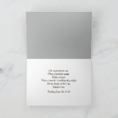 Carte Demande de Témoin de Mariage Annonce (Intérieur)