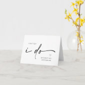 Carte Demande de témoin de mariage demoiselle d'honneur  (Fleur jaune)