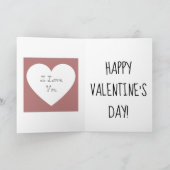 Carte Demande en mariage personnalisée Veux-tu m'épouser (Intérieur)