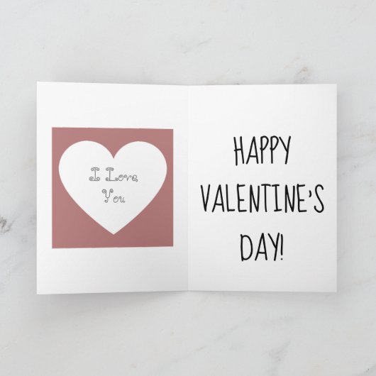 Carte Demande en mariage personnalisée Veux-tu m'épouser (Intérieur)