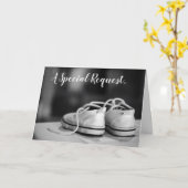 Carte Demande spéciale Proposition de présentation (Fleur jaune)