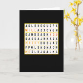 Carte Demanderai Tu Ma Main En Mariage (Fleur jaune)