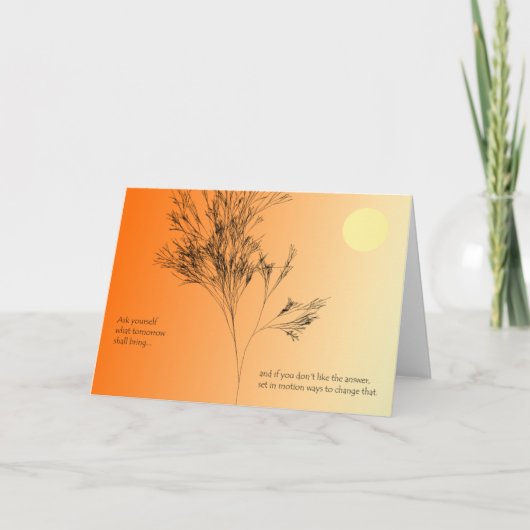 Carte Demandez-vous (Devant)