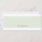 Carte d'embarquement (Dos)