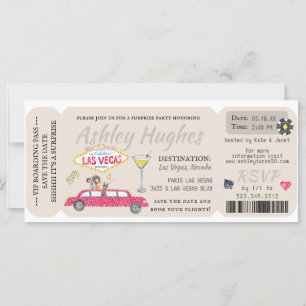 Carte d'embarquement   Anniversaire Destination Su