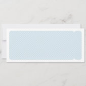 Carte d'embarquement avion anniversaire de enfant (Dos)