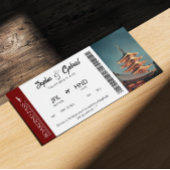 Carte d'embarquement Billet cadeau d'anniversaire 