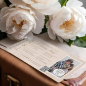 Carte d'embarquement billet d'avion pour mariage d