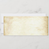 carte d'embarquement billets de mariage pour PARIS (Dos)