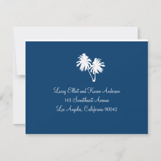 Carte d'embarquement Blue RSVP à République Domini (Dos)