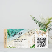 Carte d'embarquement Carte du monde Island Beach R (Debout devant)