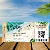 Carte d'embarquement Carte du monde Island Beach R