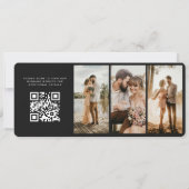 Carte d'embarquement Code QR pour Sauvegarder la D (Dos)