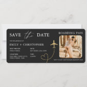 Carte d'embarquement Code QR pour Sauvegarder la D (Devant)