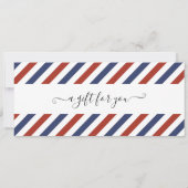 Carte d'embarquement de billet d'avion pour un ann (Dos)