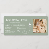 Carte d'embarquement de destination Billet d'avion