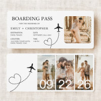 Carte d'embarquement de destination Billet d'avion