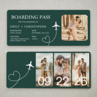 Carte d'embarquement de destination Billet d'avion