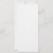 Carte d'embarquement de mariage australien Save th (Dos)