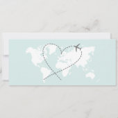 Carte d'embarquement de mariage de destination Icô (Dos)
