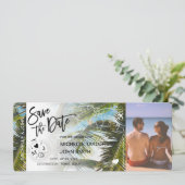 Carte d'embarquement de sauvegarde de photo Date d (Debout devant)