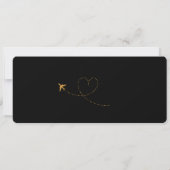Carte d'embarquement Destination mariage Code QR R (Dos)