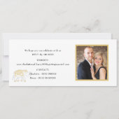 Carte d'embarquement Mariage Destination Thaïlande (Dos)