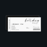 Carte d'embarquement moderne Surprise faux billet<br><div class="desc">C'est la meilleure façon de faire un voyage surprise pour toute occasion !</div>