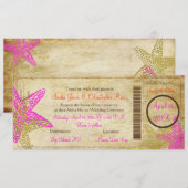 Carte d'embarquement PixDezines + Plage + Étoile d (Devant / Derrière)