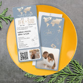 Carte d'embarquement Plane Billetterie Destination