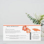 Carte d'embarquement pour les hébergements Hibiscu (Debout devant)