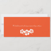 Carte d'embarquement pour les hébergements Hibiscu (Dos)