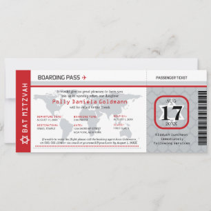 Carte d'embarquement pour voyageurs du monde bat m