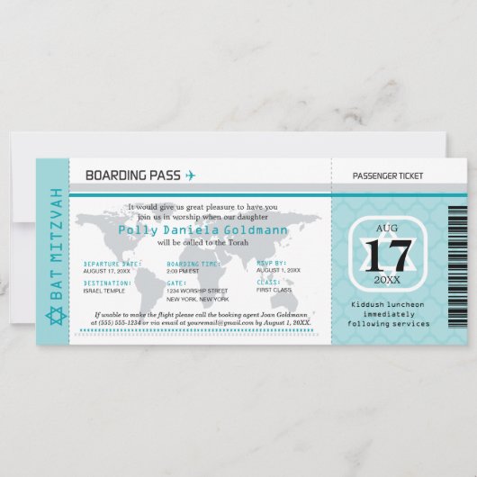 Carte d'embarquement pour voyageurs du monde bat m (Devant)