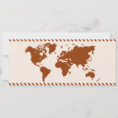 Carte d'embarquement QR Code pour mariage de desti (Dos)