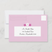 Carte d'embarquement RSVP au MEXIQUE (Dos)