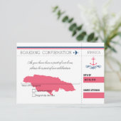 Carte d'embarquement RSVP Jamaïque (Debout devant)